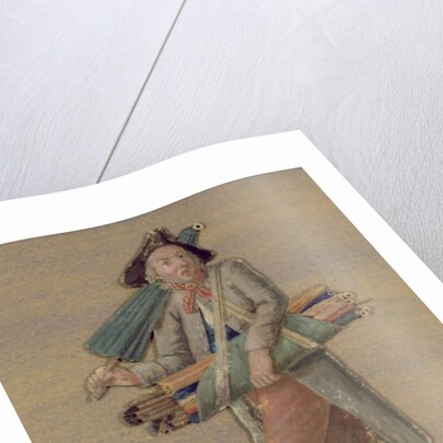 The Umbrella Seller by Lesueur Brothers