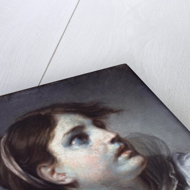 Head of a Young Girl by Jean Baptiste Greuze