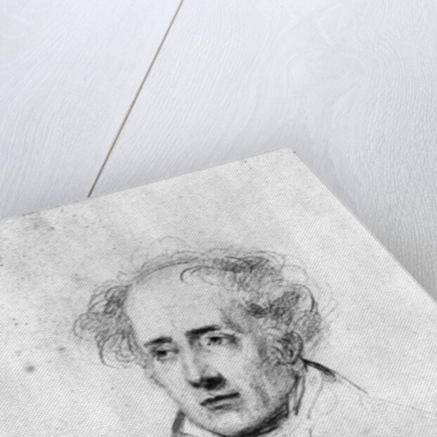 Portrait of Francois Rene Vicomte de Chateaubriand, c.1829 by Emile Jean Horace Vernet