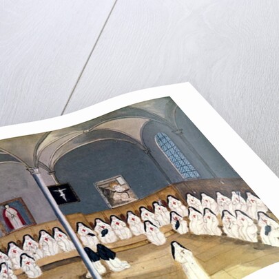 The Sisters of the Abbey from 'L'Abbaye de Port-Royal', c.1710 by Louise Madelaine (after) Cochin