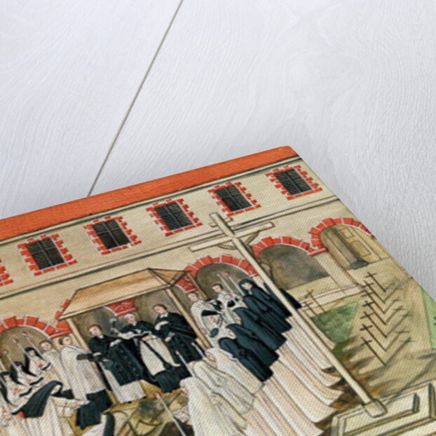 The Burial of a Nun by Louise Madelaine Cochin