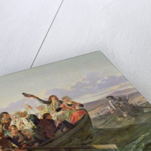 Return from the Pardon at Sainte-Anne-la-Palud by Louis-Jean-Noel Duveau