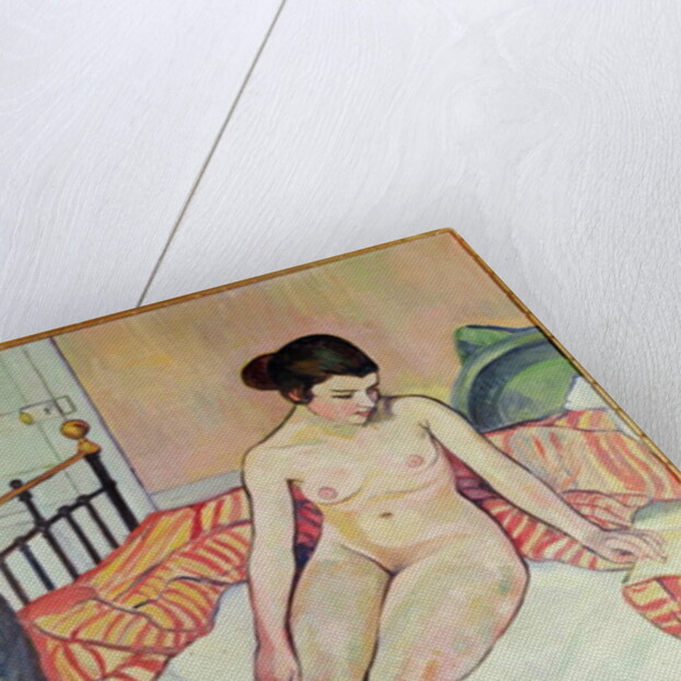 Nude with a Striped Blanket, 1922 by Marie Clementine Valadon