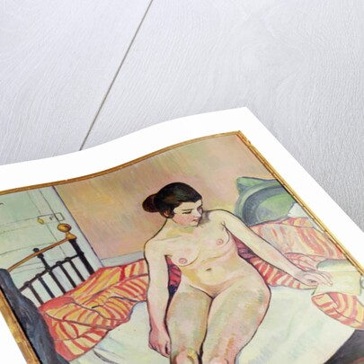 Nude with a Striped Blanket, 1922 by Marie Clementine Valadon