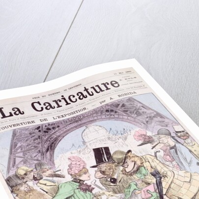 The Opening of the Universal Exhibition of 1889 by Albert Robida