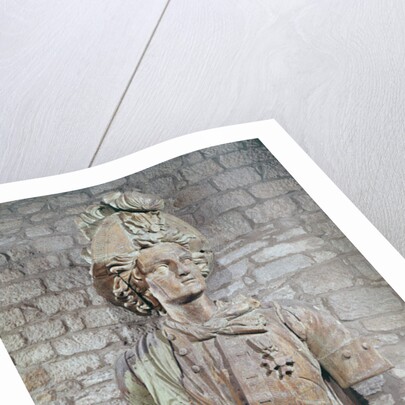 Figurehead of Rene Duguay-Trouin by French School