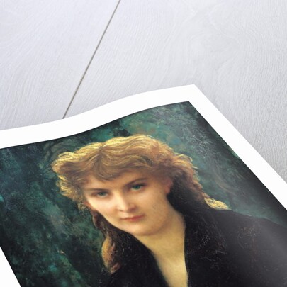 Baronness Eleonore d'Uckermann 1884 by Antoine Auguste Ernest Herbert or Hebert