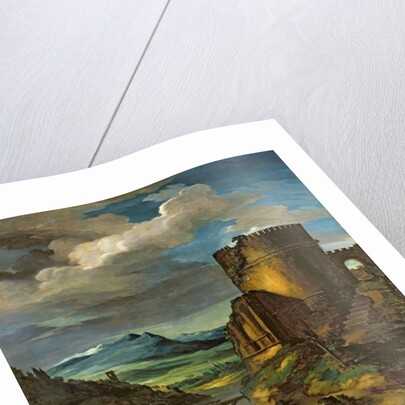 Italian Landscape or, Landscape with a Tomb by Theodore Gericault