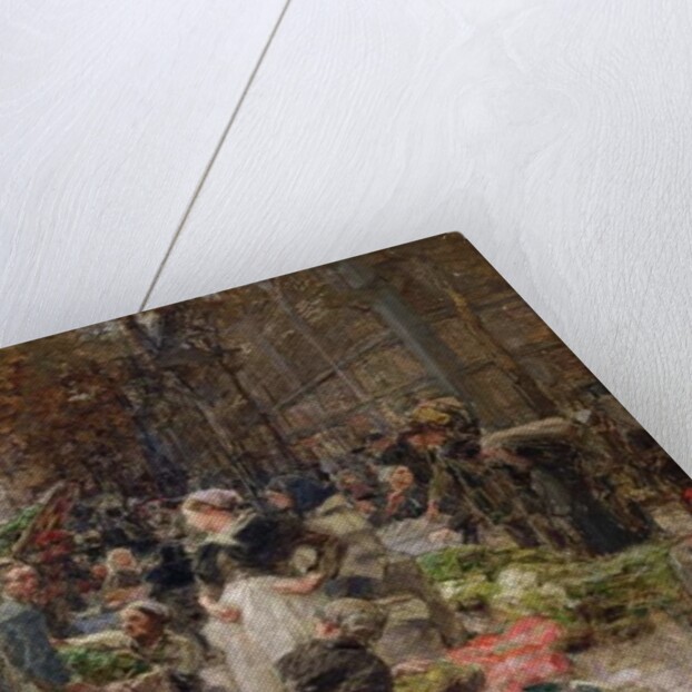 Les Halles by Leon Augustin Lhermitte