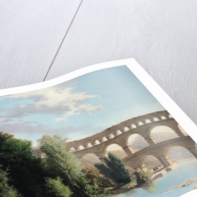 View of the Pont du Gard, 1859 by Henri Marie Poinsot