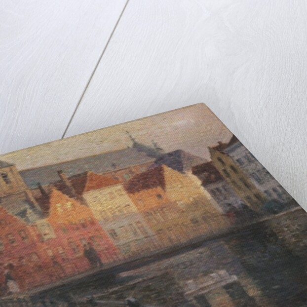 Quai de la Paille, Bruges by Paul Albert Steck