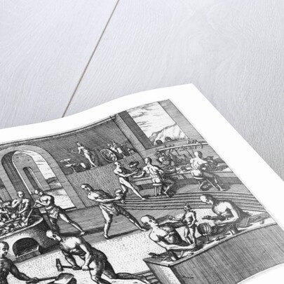 Peruvian goldsmiths by Theodor de Bry