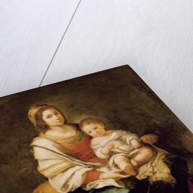 The Virgin of the Rosary by Bartolome Esteban Murillo