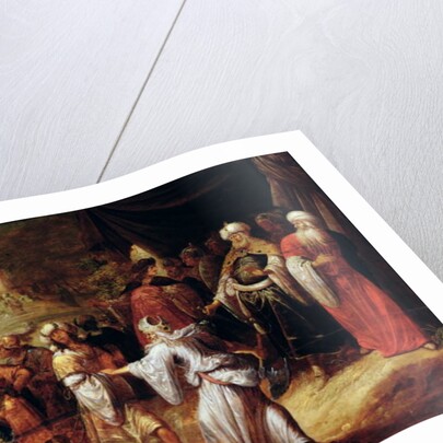 Samuel Killing Agag, King of the Amalekites by Rombout van Troyen