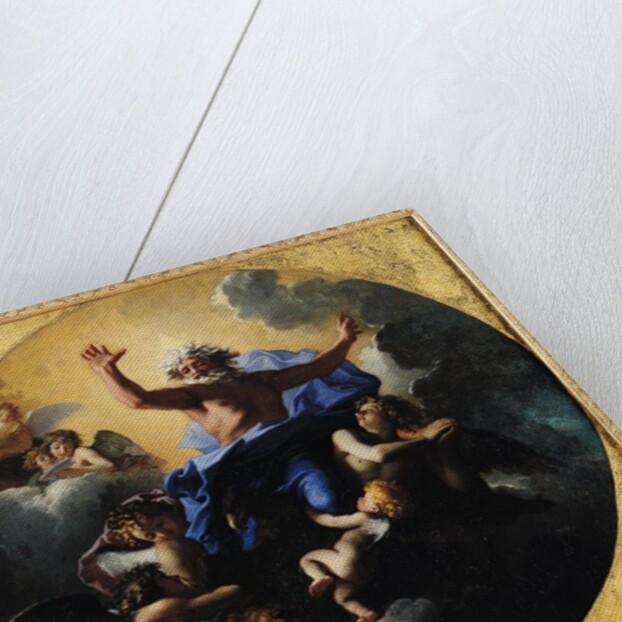 God the Father Carried by Angels by Charles de Lafosse