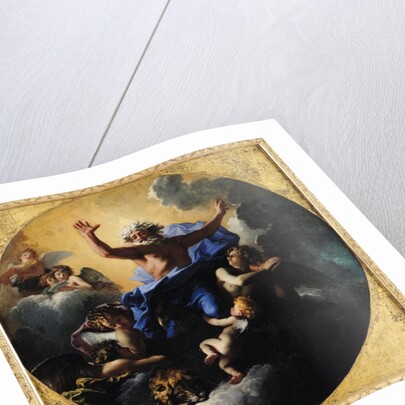 God the Father Carried by Angels by Charles de Lafosse