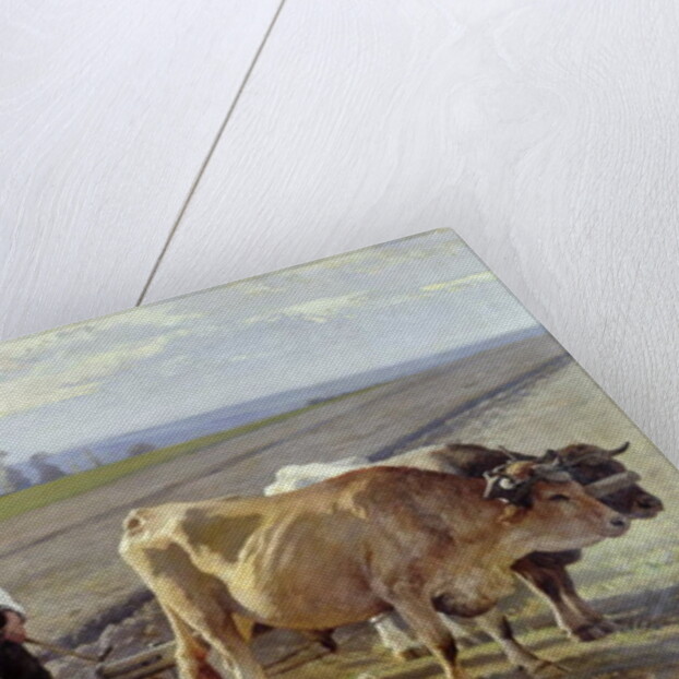 The Furrow, 1897 by Edouard Debat-Ponsan