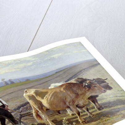 The Furrow, 1897 by Edouard Debat-Ponsan