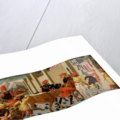 The Trojan Horse by Italian School