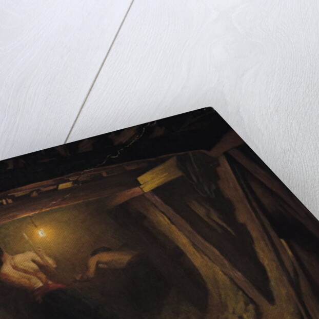 Working on the Metro under the Place de l'Etoile, 1899 by Gaston Brun