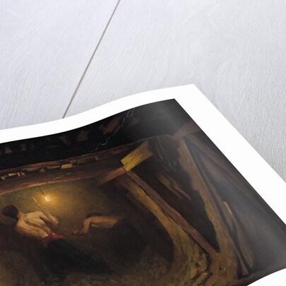 Working on the Metro under the Place de l'Etoile, 1899 by Gaston Brun