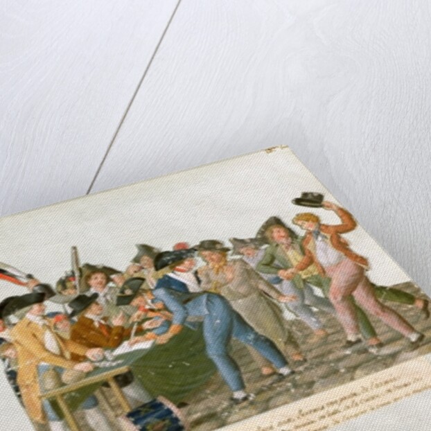 Happy Departure of the Army Volunteers by Lesueur Brothers