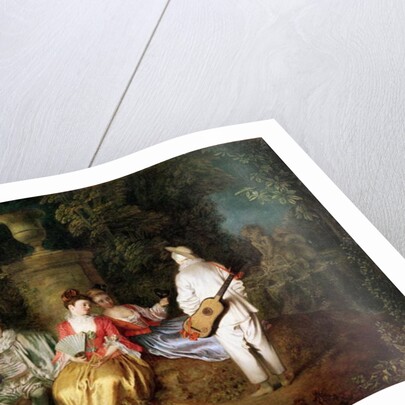 The Foursome, c.1713 by Jean Antoine Watteau