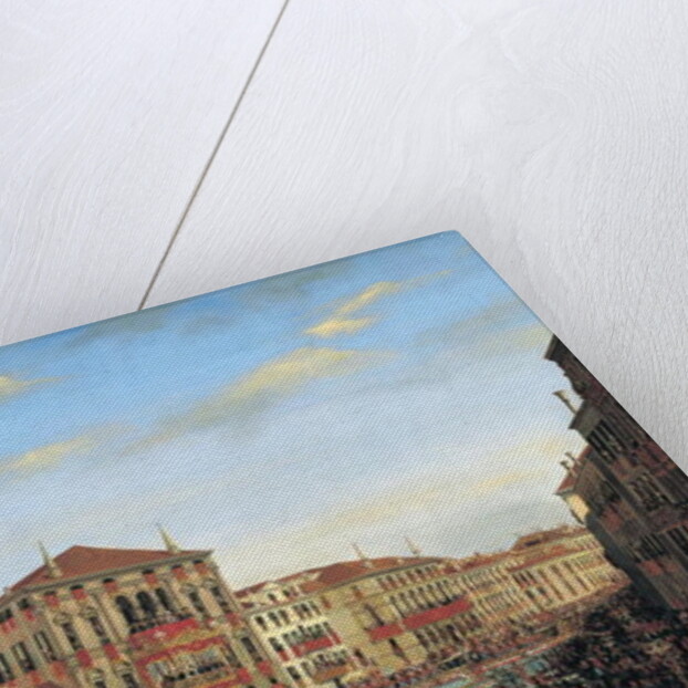 Napoleon I Presiding over a Regatta in Venice, 1807 by Giuseppe Borsato