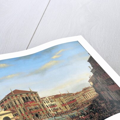 Napoleon I Presiding over a Regatta in Venice, 1807 by Giuseppe Borsato