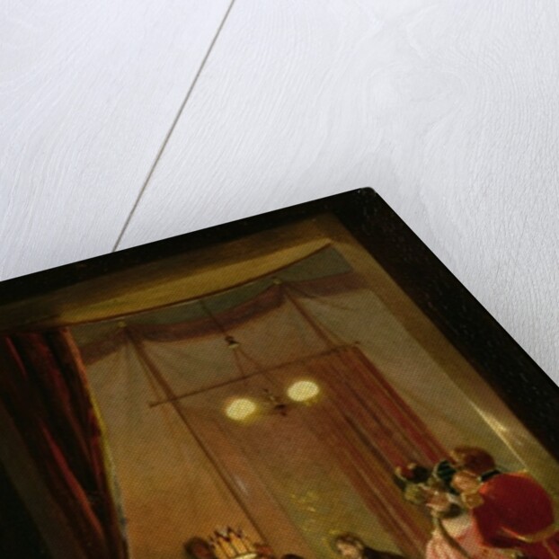 The Salon of Hortense de Beauharnais in Rome by Pierre Felix Cottrau