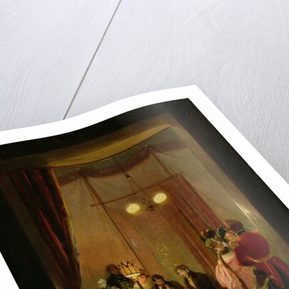 The Salon of Hortense de Beauharnais in Rome by Pierre Felix Cottrau