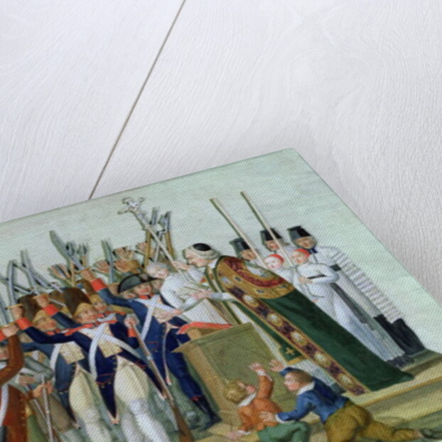 Oath of the Districts, February 1790 by Lesueur Brothers