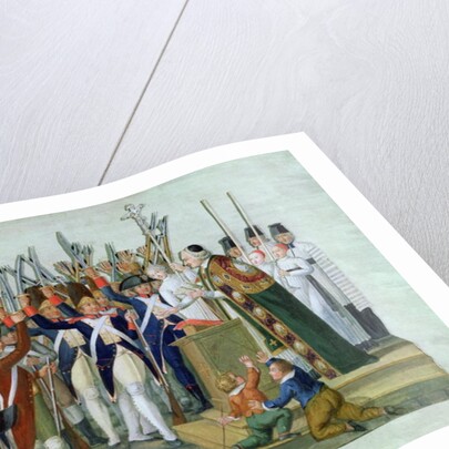 Oath of the Districts, February 1790 by Lesueur Brothers