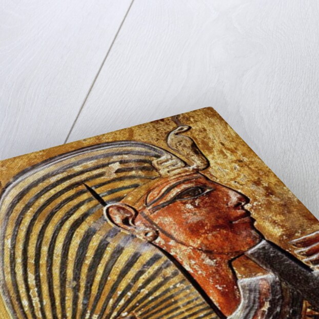 The head of Seti I from the Tomb of Seti, New Kingdom by Egyptian 19th Dynasty