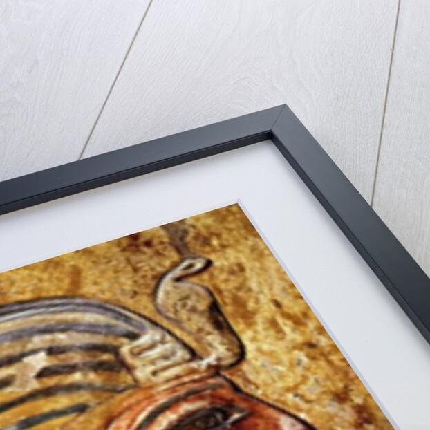 The head of Seti I from the Tomb of Seti, New Kingdom by Egyptian 19th Dynasty