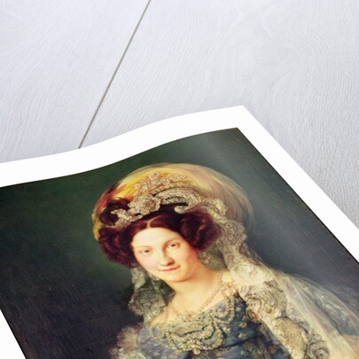 Maria Christina de Bourbon-Sicile Queen of Spain, c.1829 by Vicente Lopez y Portana