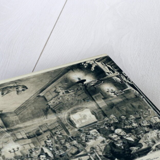 The Cabaret du Chat Noir, 1886 by Paul Merwart