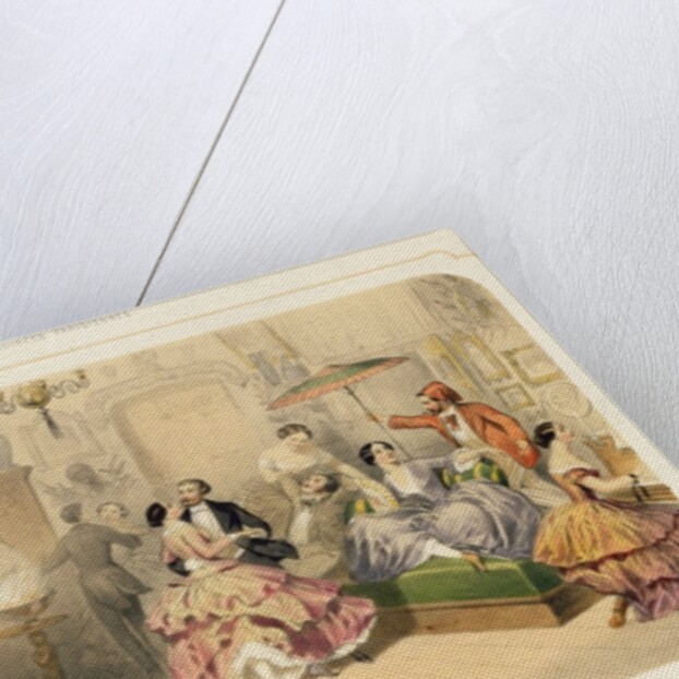 A Punch of Artists by Henri de (after) Montaut