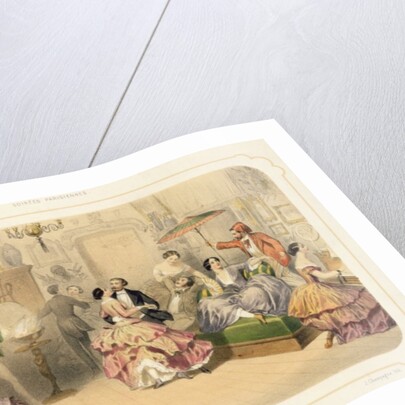 A Punch of Artists by Henri de (after) Montaut