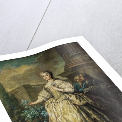 Portrait of Maria Leszczynska 1747 by Carle van Loo