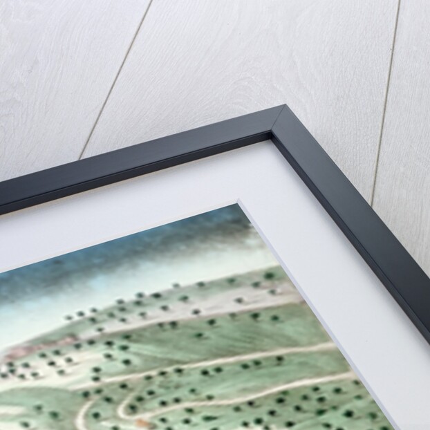 View of the Barriere Saint-Martin and the Basin of the Canal de l'Ourcq, Paris by French School