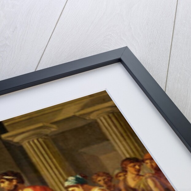 Study for Lycurgus Showing the Ancients of Sparta their King, 1791 by Jacques Louis David