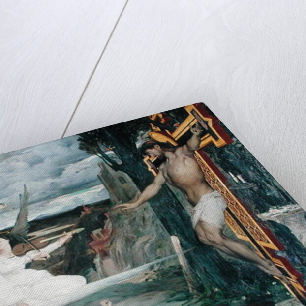 The Vision, Legend of the 14th Century, 1872 by Luc-Oliver Merson