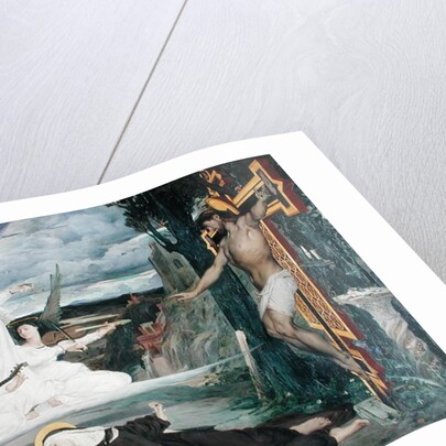 The Vision, Legend of the 14th Century, 1872 by Luc-Oliver Merson