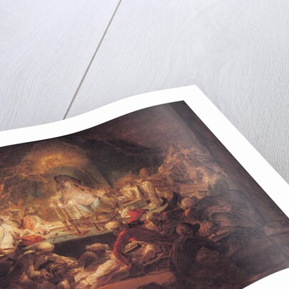 The Monkey Freemasons by Gabriel de (attr. to) Saint-Aubin