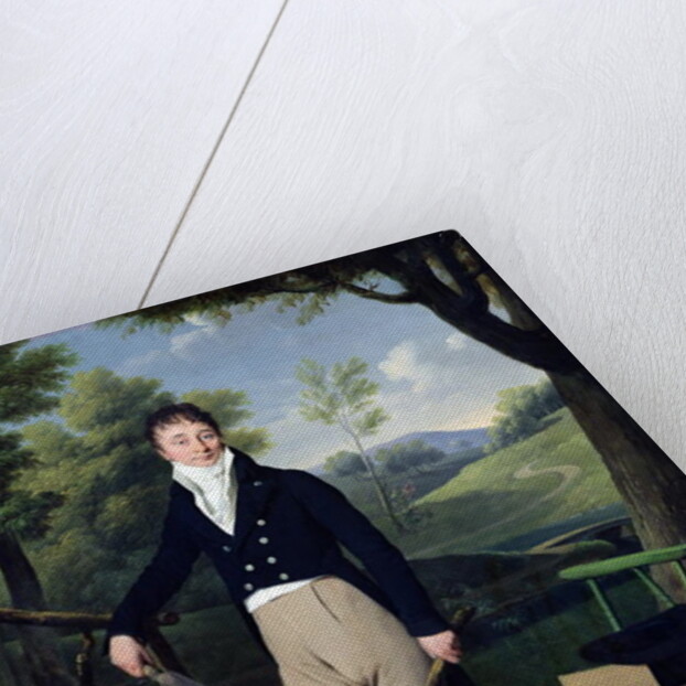 Portrait of a Man, possibly Monsieur d'Aucourt de Saint-Just, c.1800 by Louis Leopold Boilly