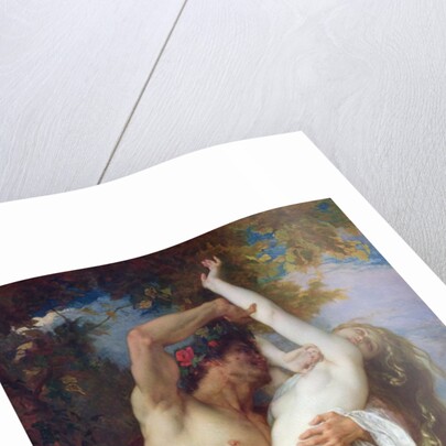 Nymph abducted by a Faun, 1860 by Alexandre Cabanel