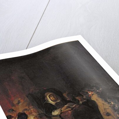 The Schoolmistress, 19th century by Nicolas Toussaint Charlet