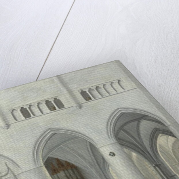 Interior of the Church of St. Bavo, Haarlem, 1630 by Pieter Jansz Saenredam