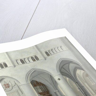 Interior of the Church of St. Bavo, Haarlem, 1630 by Pieter Jansz Saenredam